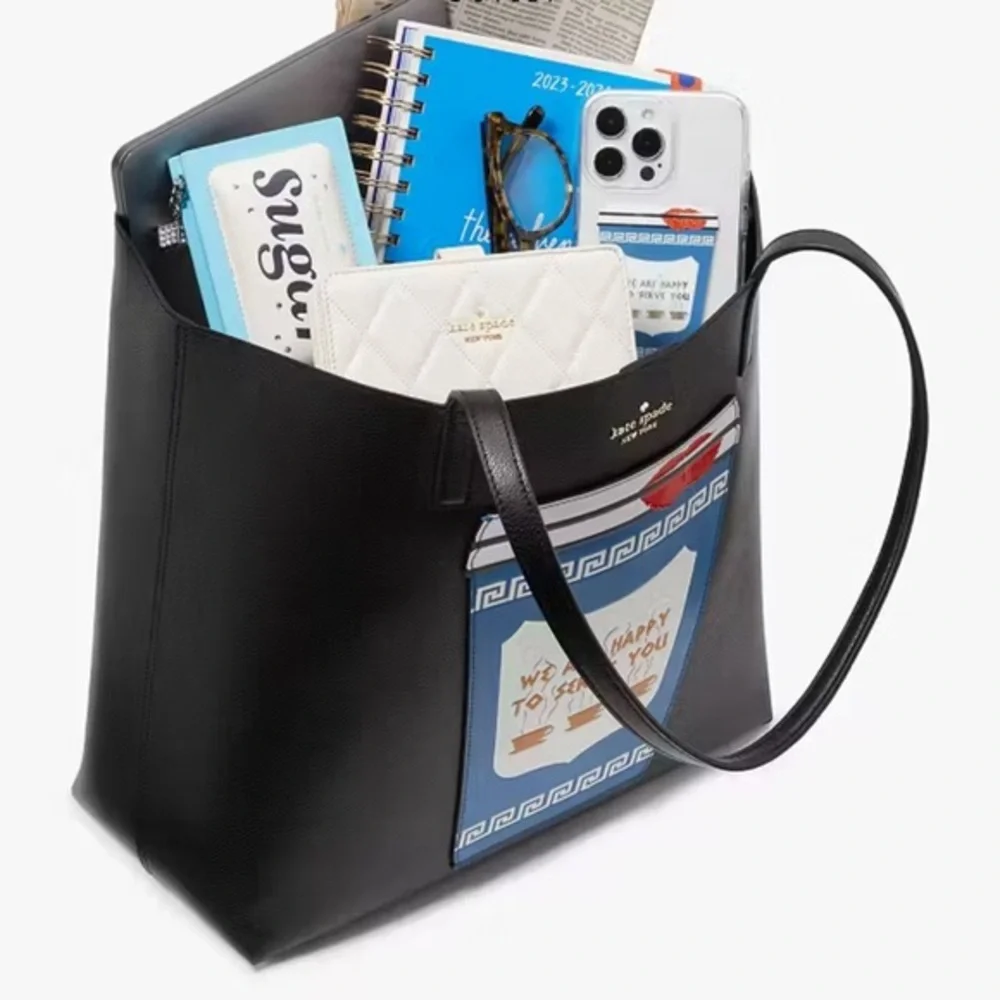 Kate spade New York coffee Break tote bag large